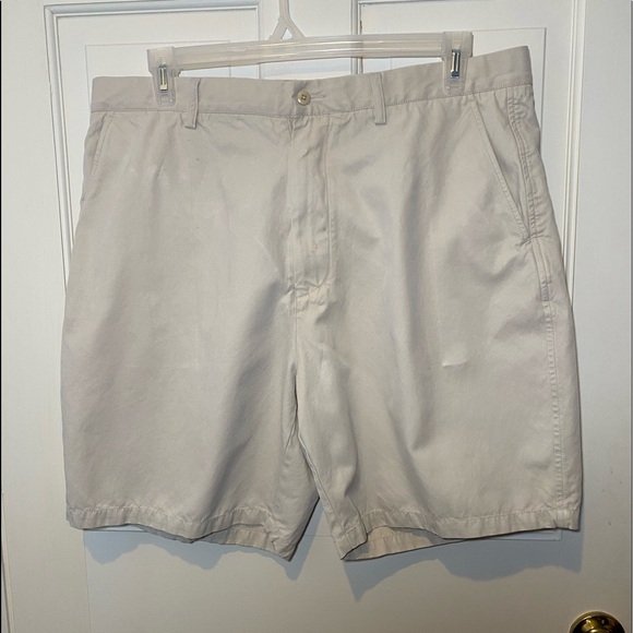 Saltaire Other - Saltaire Mens Silk Khaki Shorts SIZE 38
